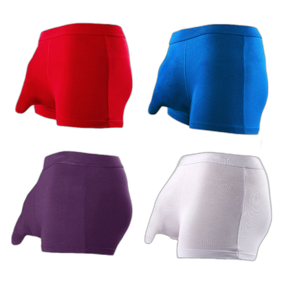4 Pack Modal Separate Pouch Men's Underwear