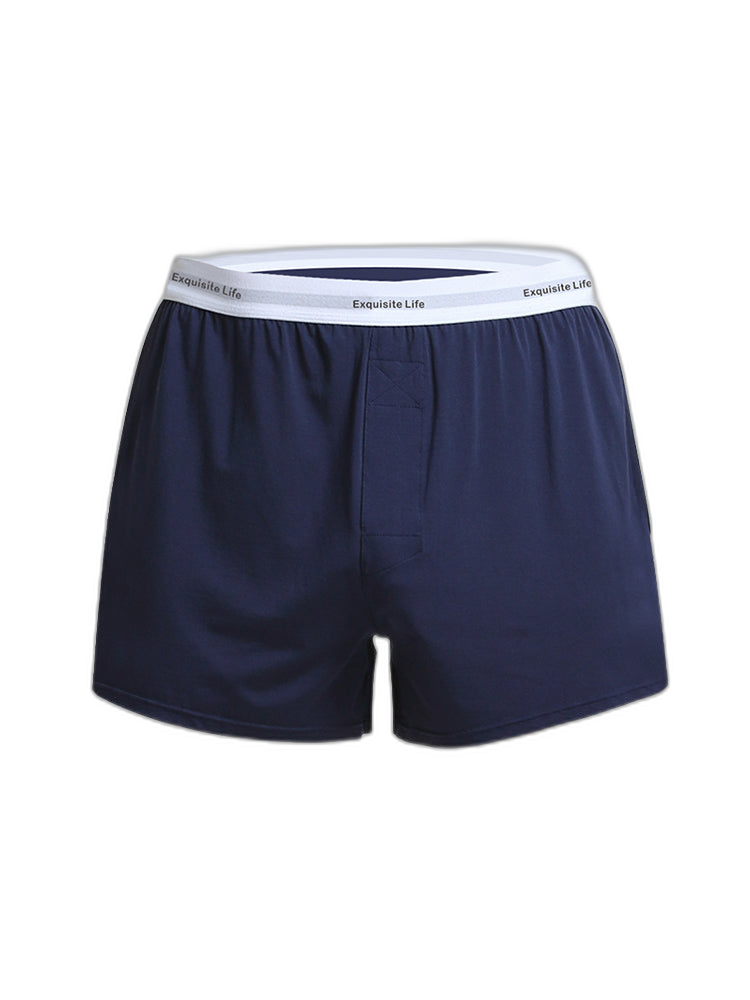 Men's Comfy Modal Home Boxer Shorts