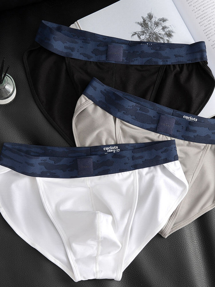 Men's Sexy High Fork U-Convex Pouch Briefs