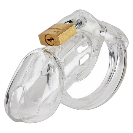LOCK4D Original Chastity Cage S/M Clear