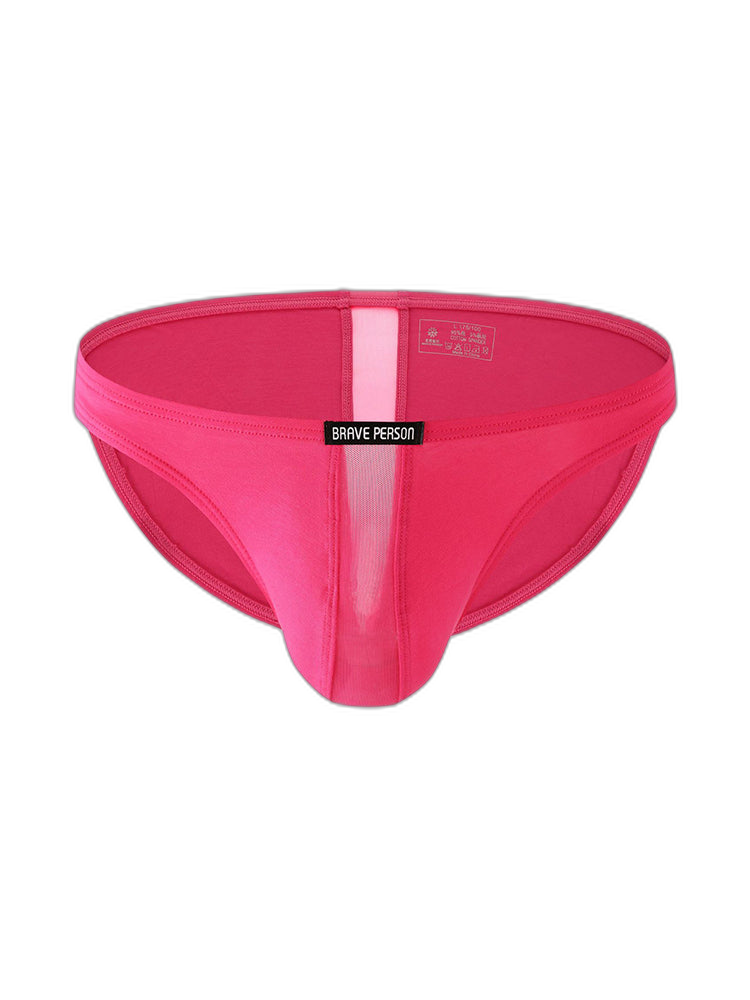 2 Pack Men's Solid Sexy Low-Rise Briefs