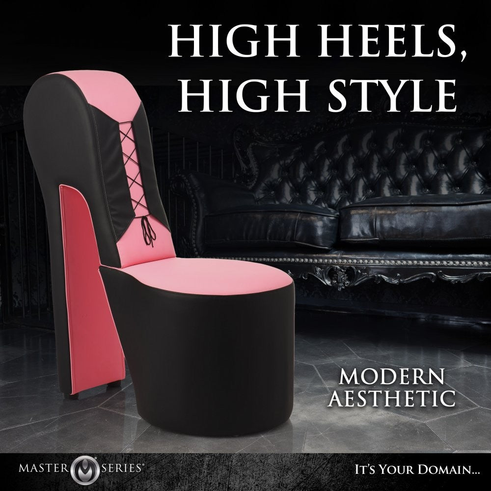Pink Stiletto Sex Chair