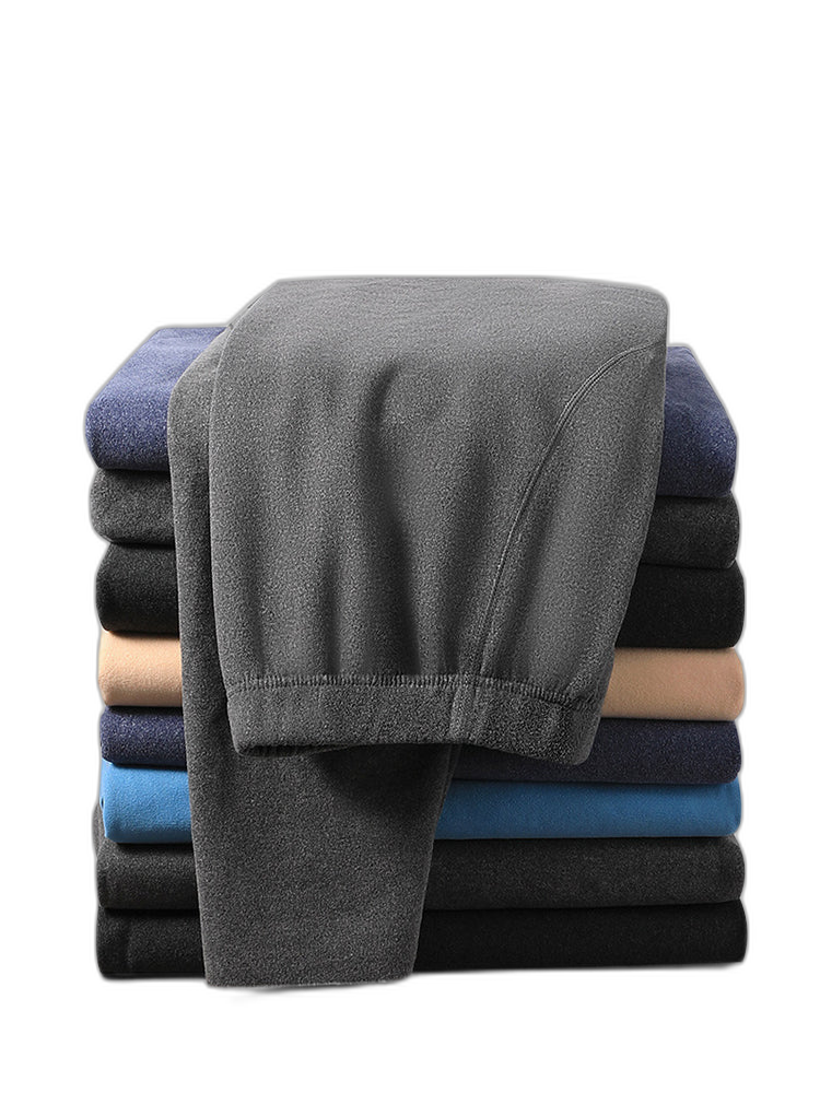 Men's Warm Fly Double-Sided Brushed Long Johns