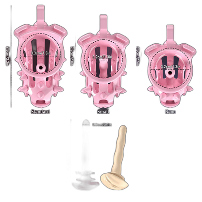 Prick - Chastity Cage with Urethral Tube