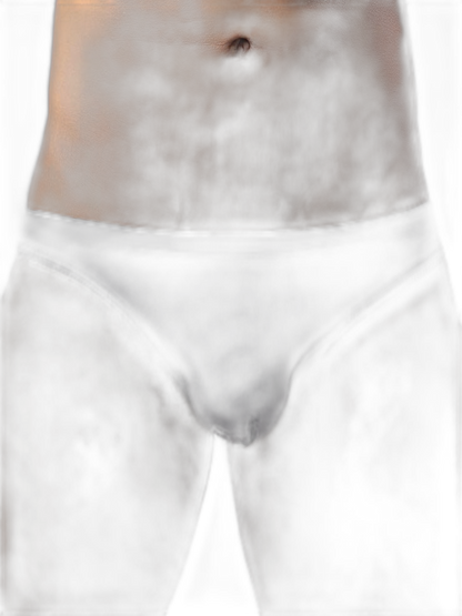 3 Pack Men's Sensual Silk-Like Loose Gradient Color Bikini