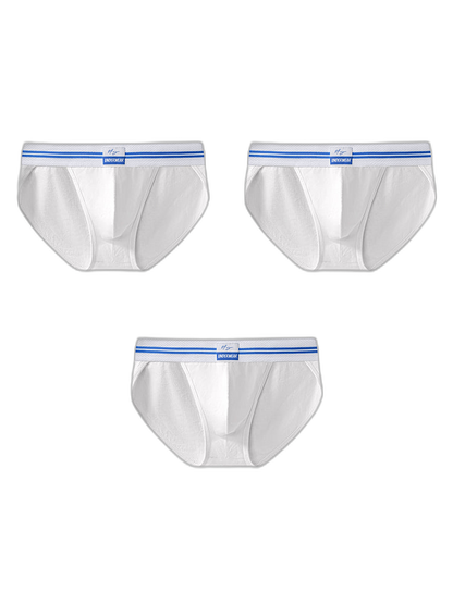 3-pack Men's Sexy High-cut Breathable Briefs