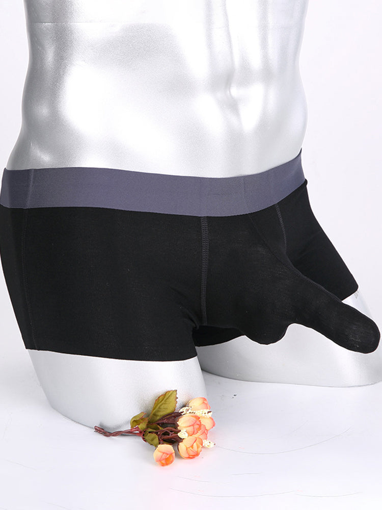 Men's Traceless Cotton Boxer Briefs