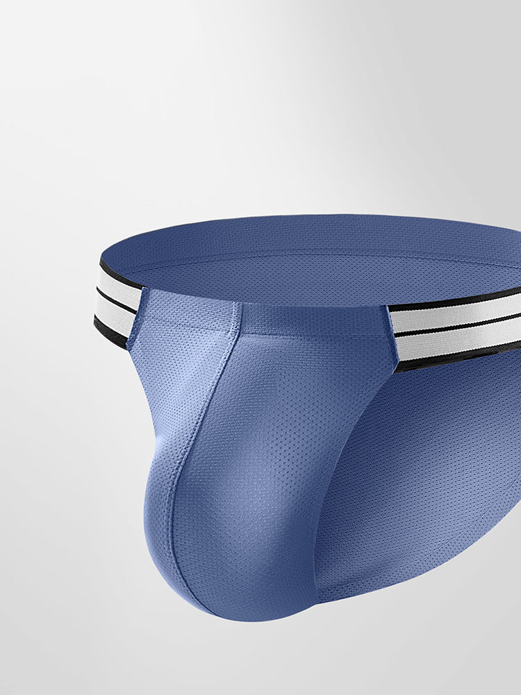 3 Pack Men’s Breathable Ice-Touch Athletic Briefs