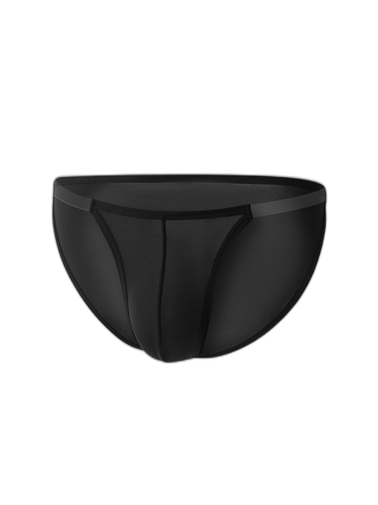 Sexy Spliced Transparent Belt Bikini For Men