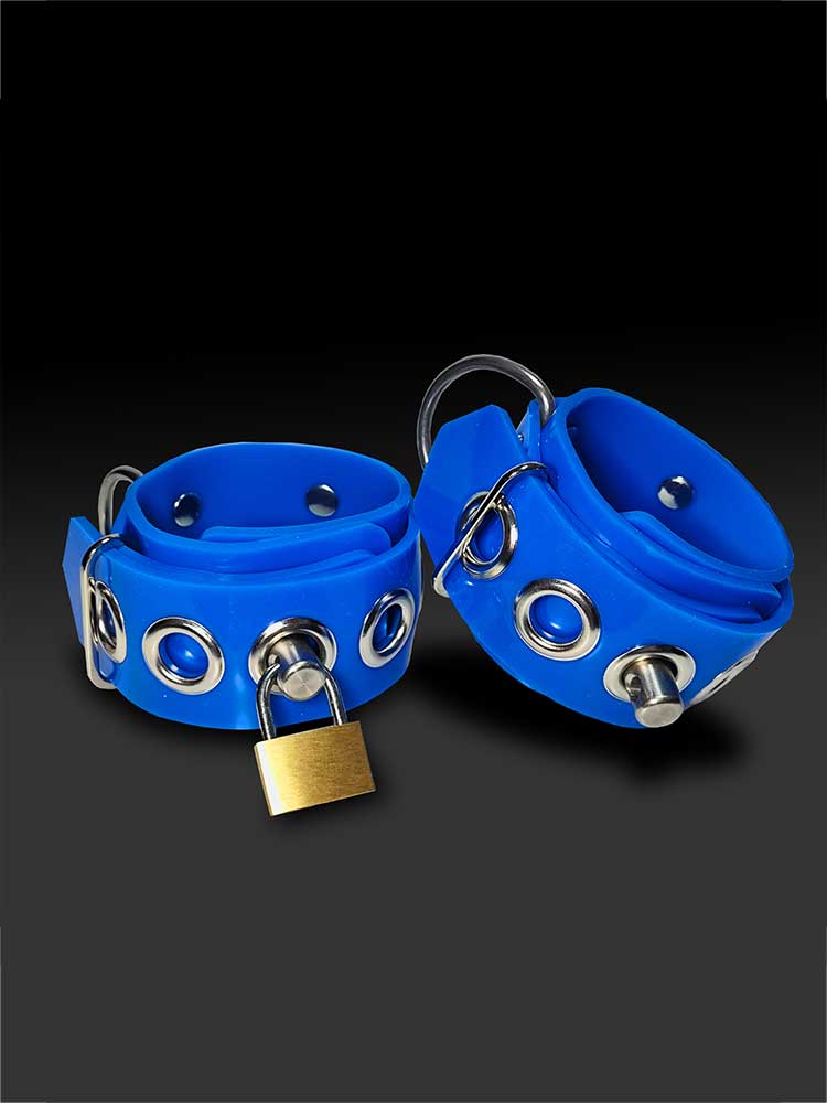 Unisex Multi-Use Silicone Lock Restraint Cuffs