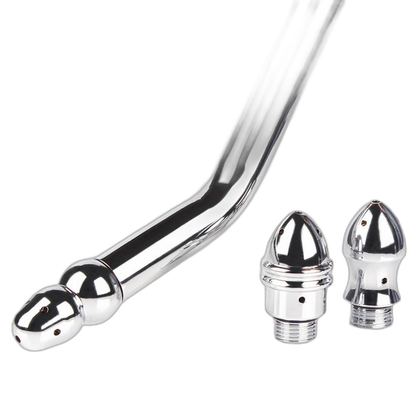 Aluminium Shower Enema Kit – 3 Nozzle Attachments