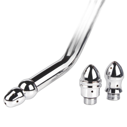 Aluminium Shower Enema Kit – 3 Nozzle Attachments