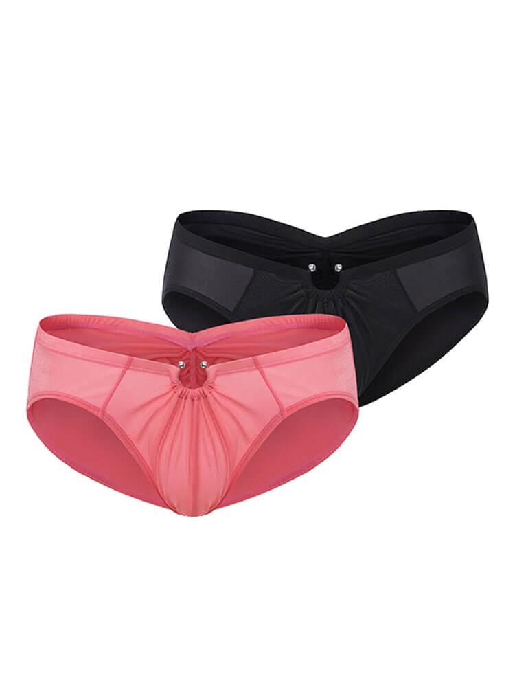 Men's Low-Rise Horseshoe-Ring Seamless Briefs