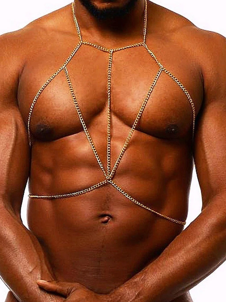 Men's Erotic Tassel Body Chain