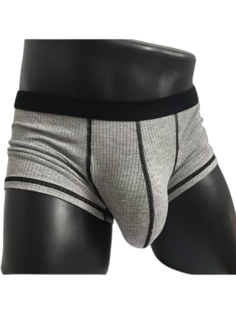 3 Pack Men's Ultra-Thin Cooling Large Supportive Pouch Breathable Low-Rise Trunks