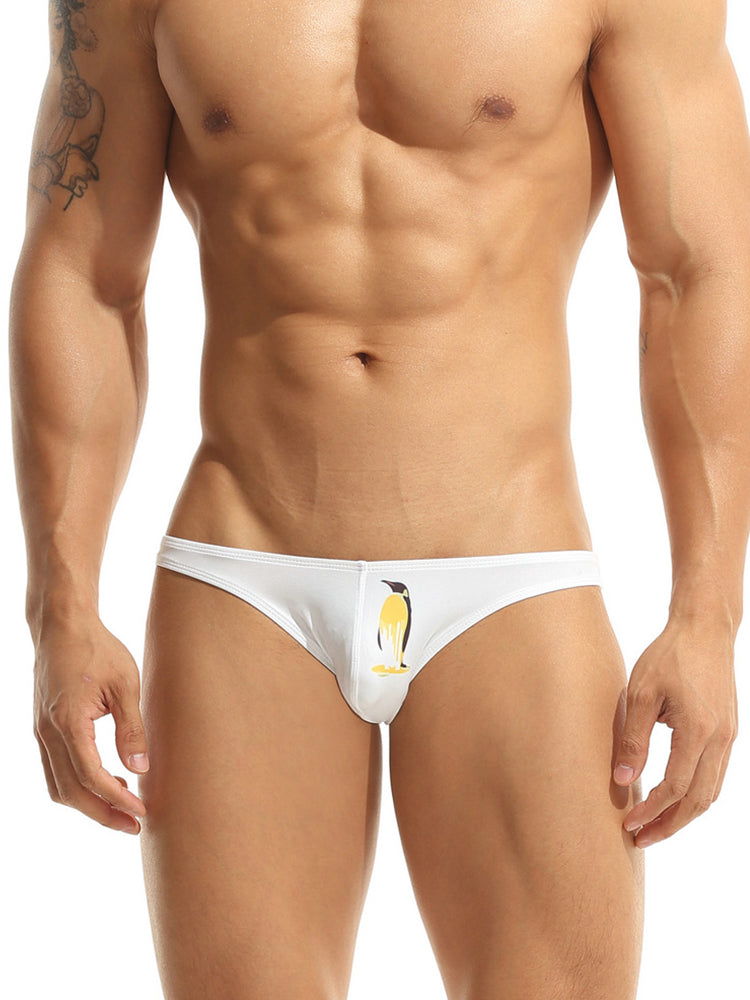 Men’s Cartoon Low-Rise Briefs