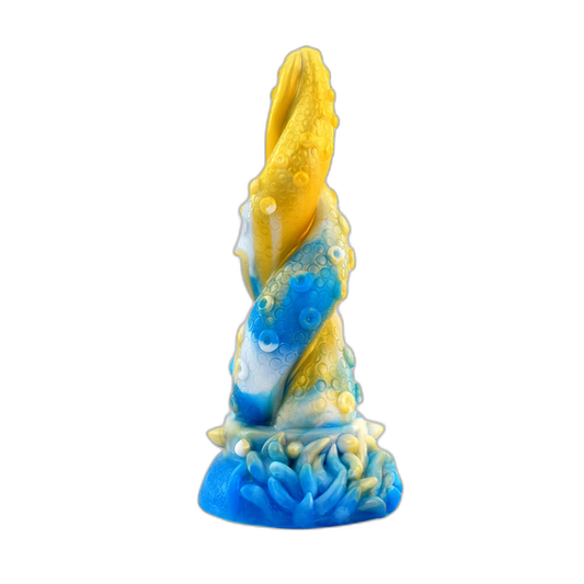 Sea Serpent - 7.7 Inch Tentacle Dildo - Fantasy Monster Dildo - Octopus Dildo