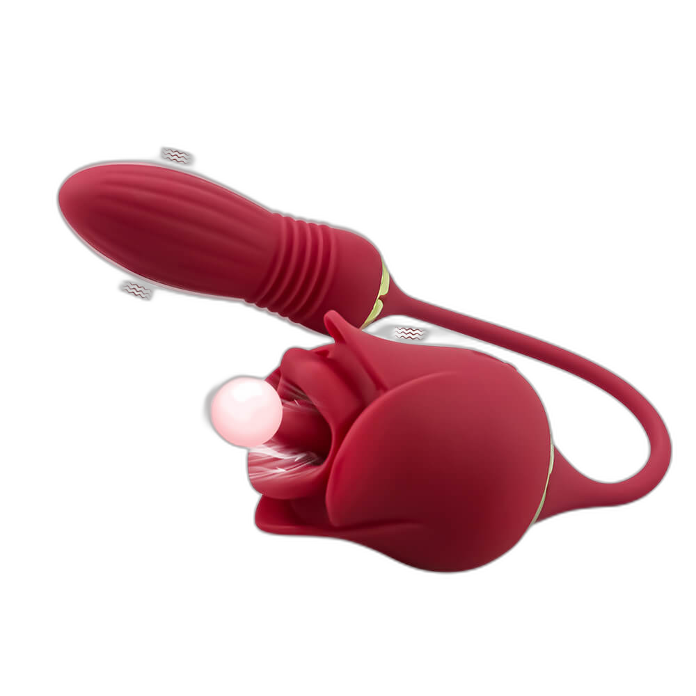 Rosea - Tongue Vibrator & Bullet Vibrator