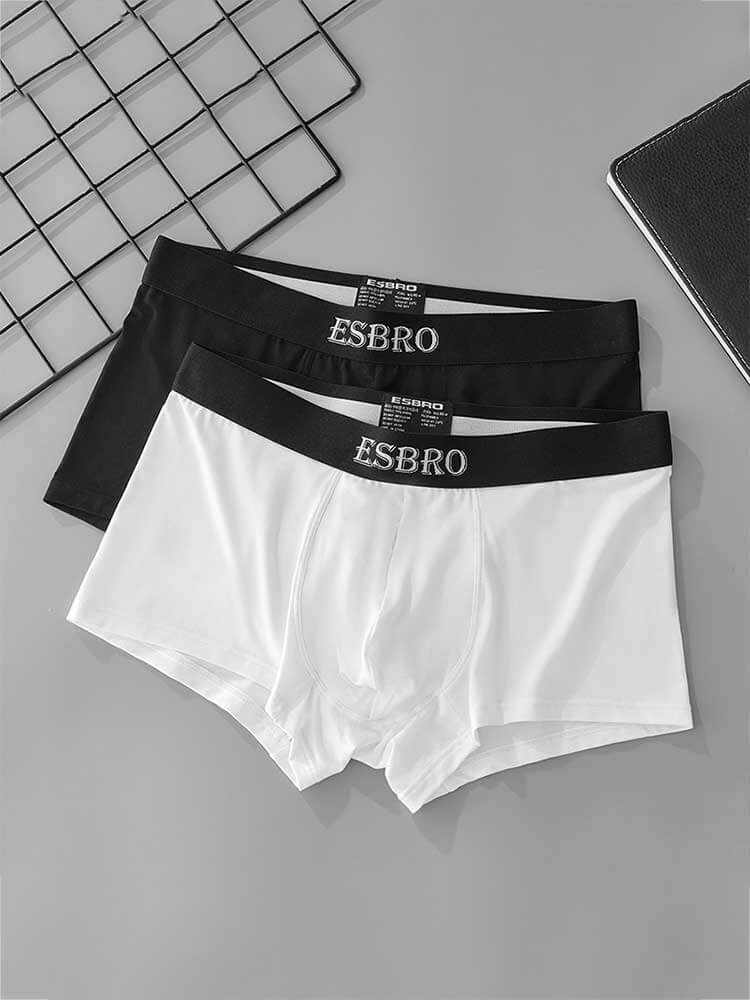 Men's Single-Layer Modal Low-Rise Boxer Briefs