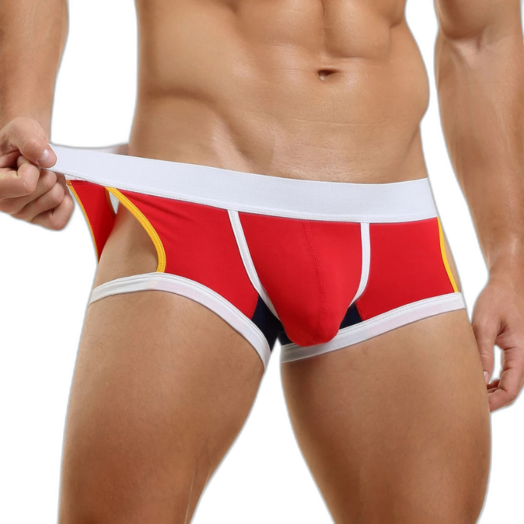 SEOBEAN Cheeky Hollow Boxer Briefs