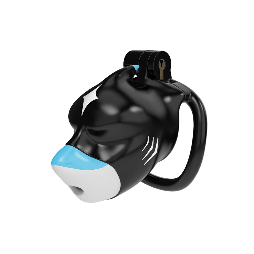 Furrjoi Shark Chastity Cage White