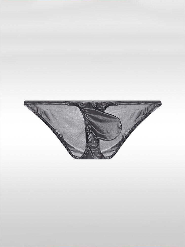 Men's Sexy Low-Rise Ultra-Thin Large Pouch Briefs