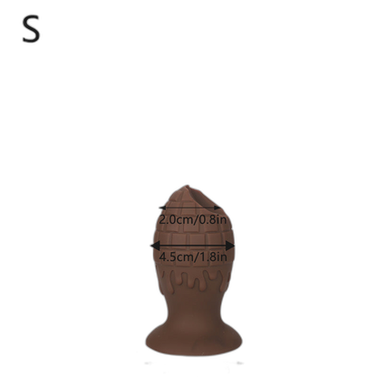 Chocolate Butt Plug - Small Butt Plug - Anal Toy