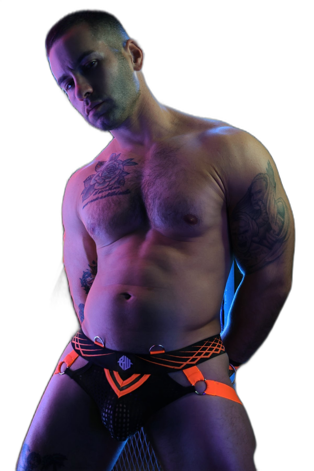 Breedwell Revolution Jockstrap Neon Orange