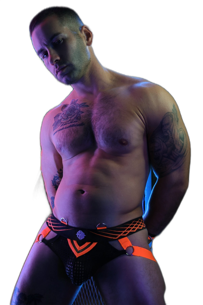 Breedwell Revolution Jockstrap Neon Orange