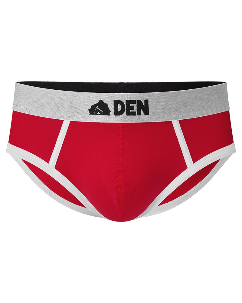 DEN CORE Brief - Bold Red - The Pup Play Hub