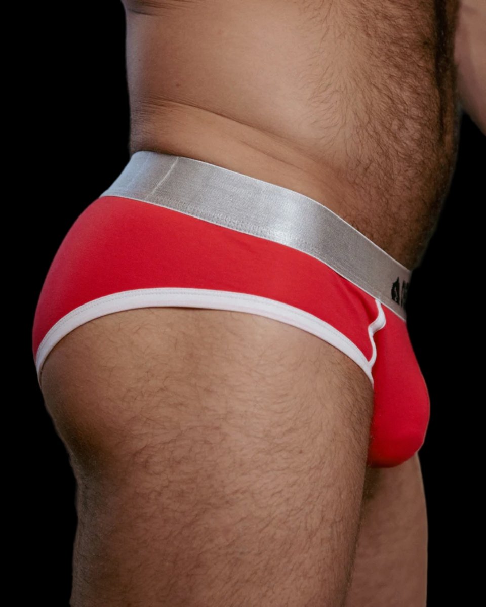 DEN CORE Brief - Bold Red - The Pup Play Hub