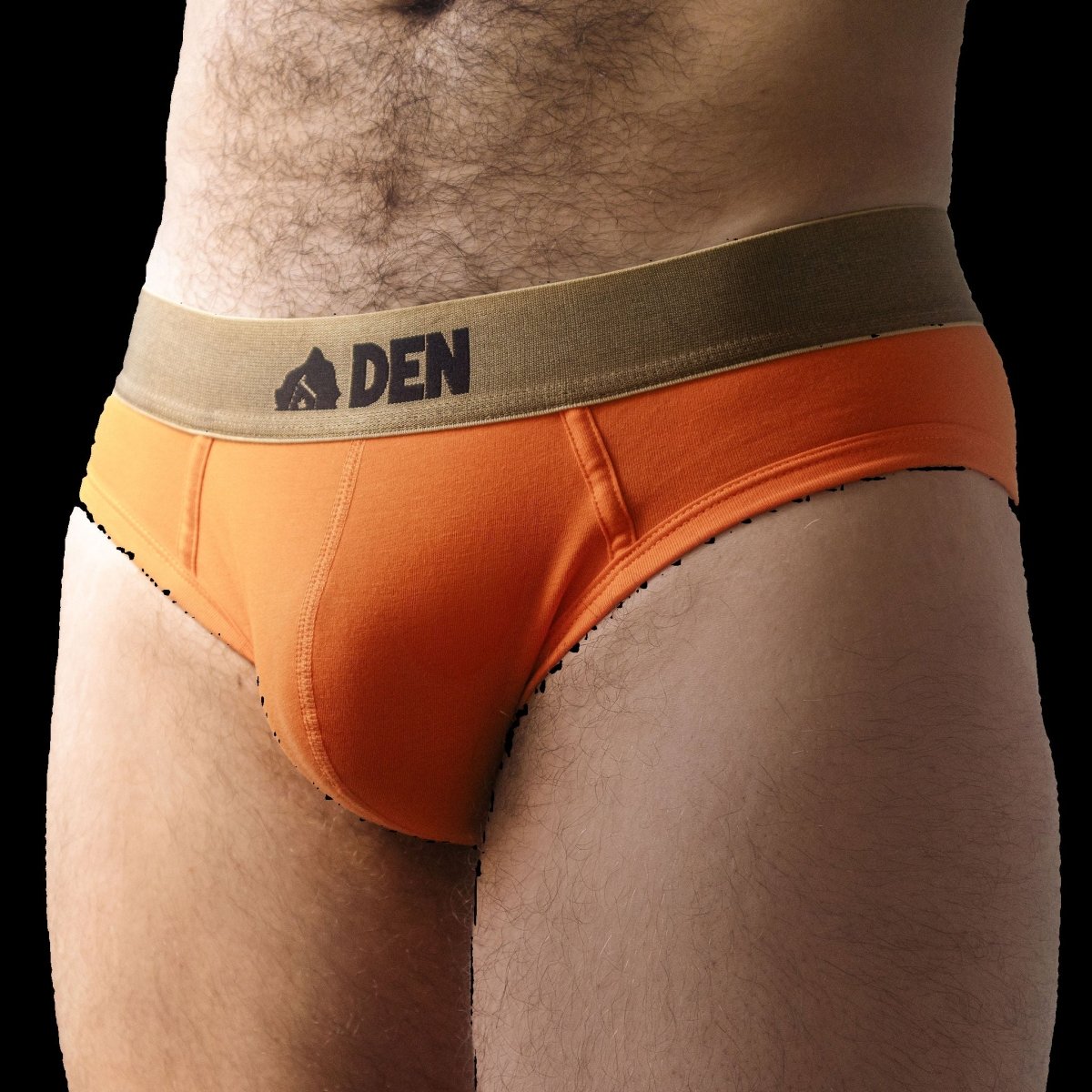 DEN CORE Brief - Tangerine - The Pup Play Hub