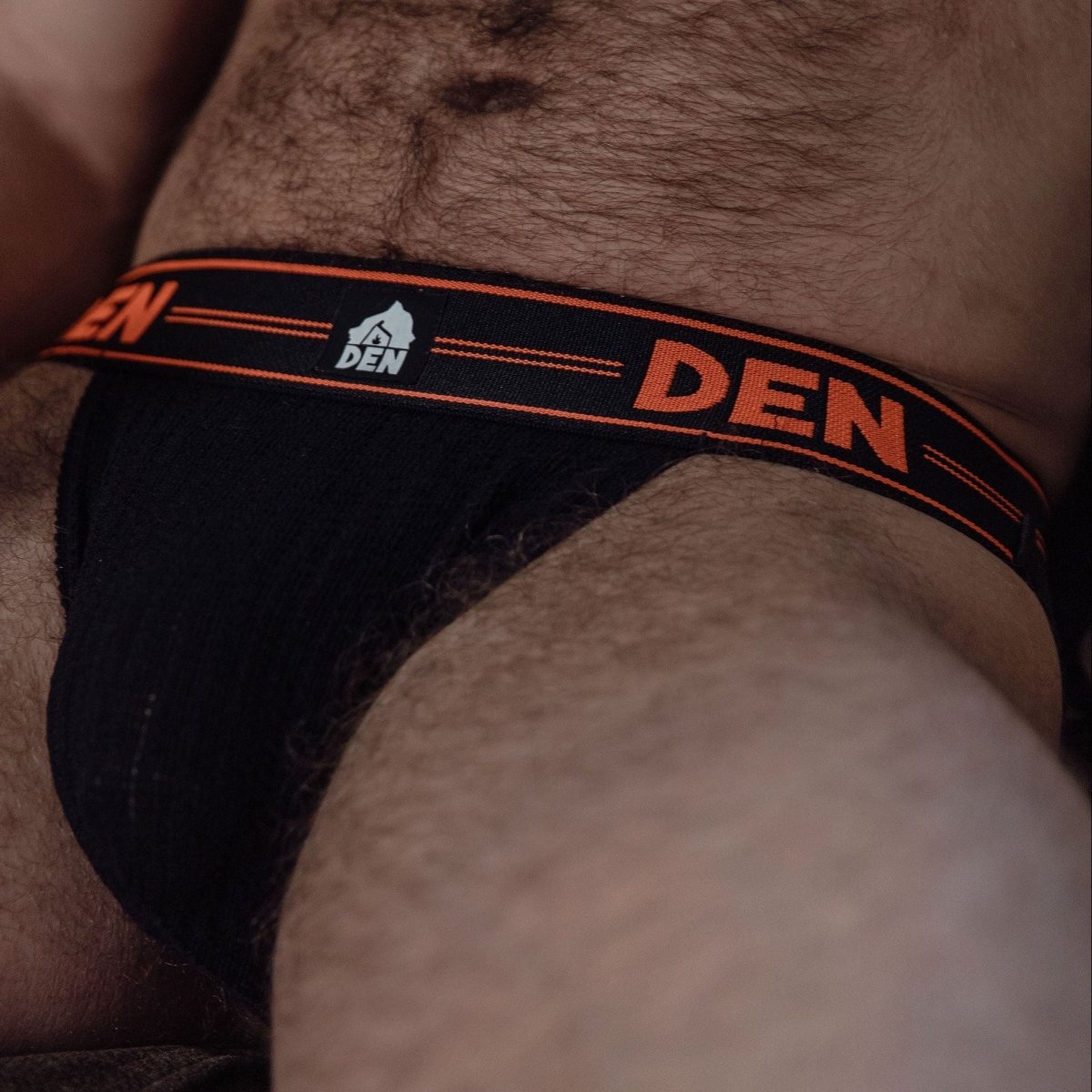 DEN CORE Jock - Black - The Pup Play Hub