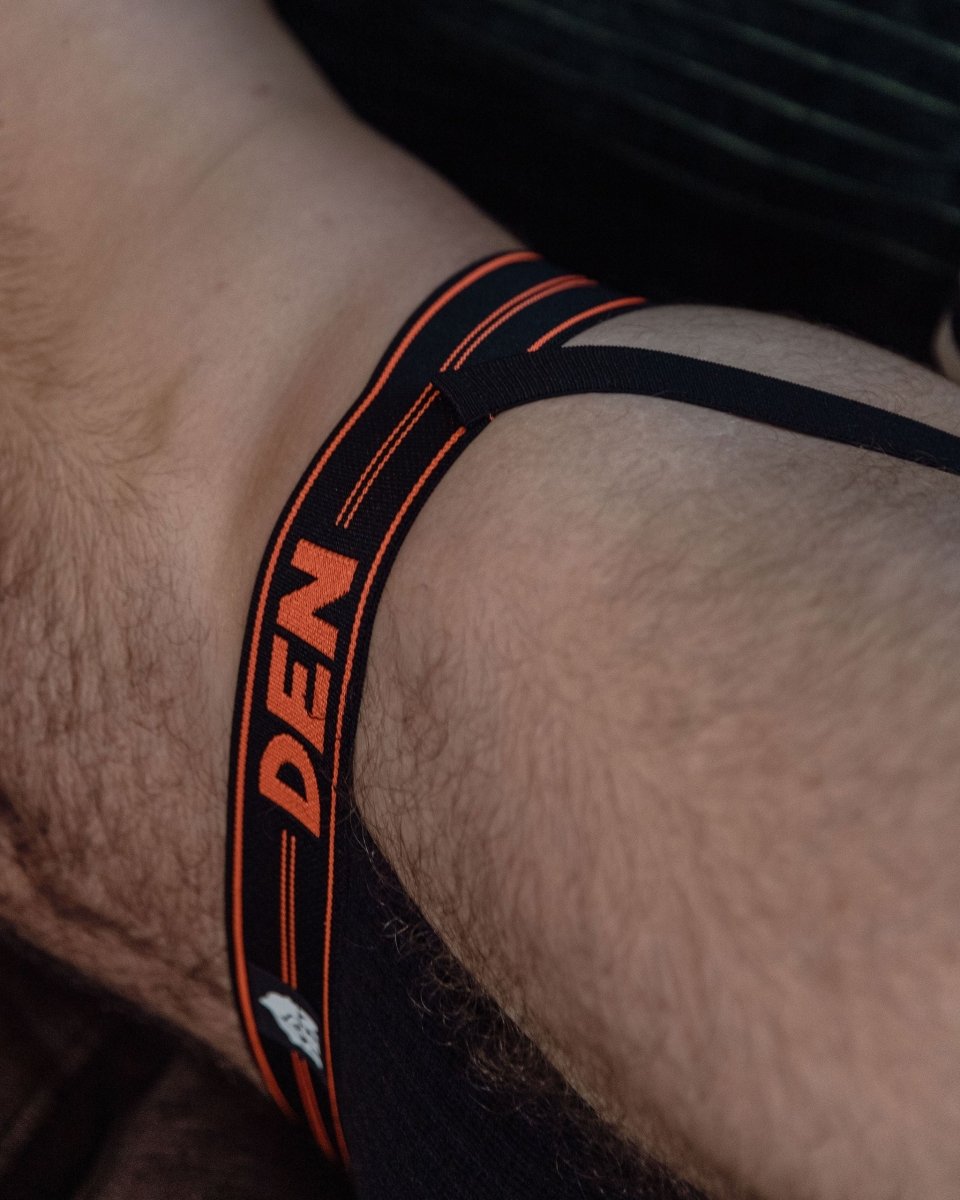 DEN CORE Jock - Black - The Pup Play Hub