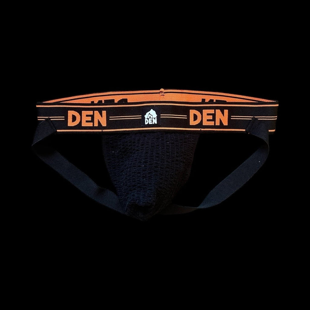 DEN CORE Jock - Black - The Pup Play Hub
