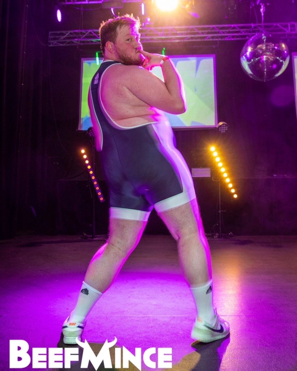 DEN CORE Wrestling Singlet - Navy - The Pup Play Hub