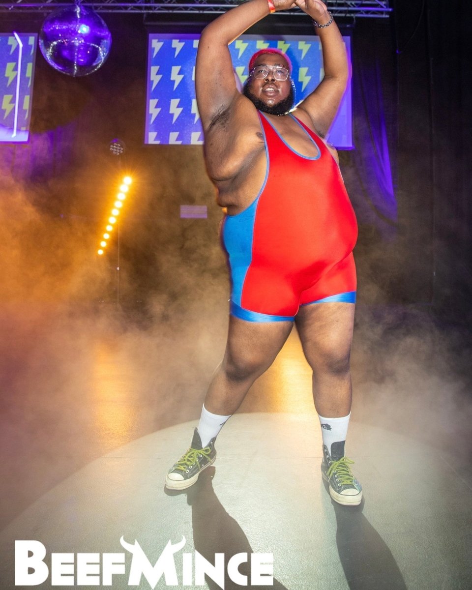 DEN CORE Wrestling Singlet - Red - The Pup Play Hub