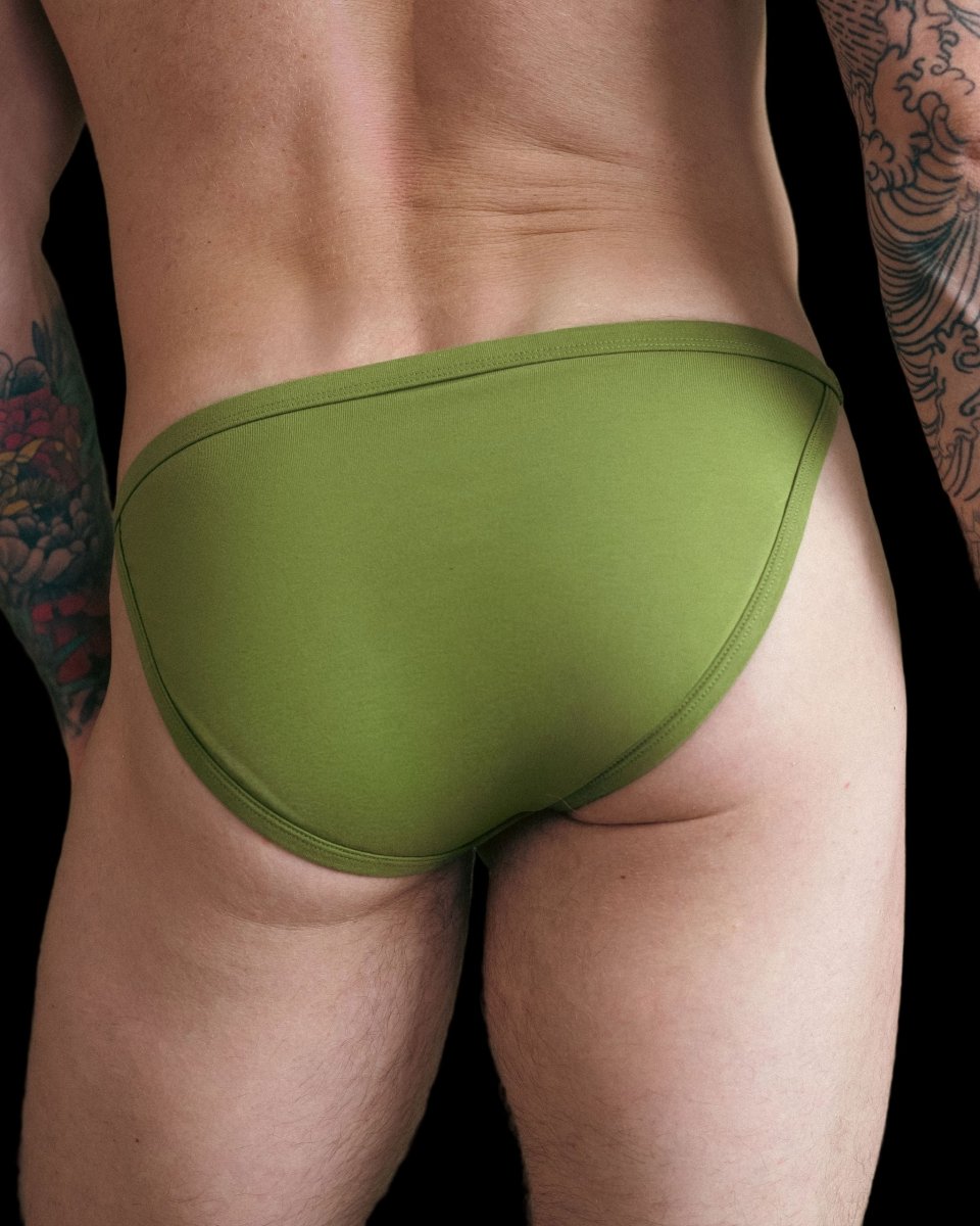 Den Tanga Brief - Olive - The Pup Play Hub