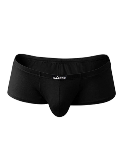 2 Pack Men's Sexy Low-rise Roomy Pouch Trunks