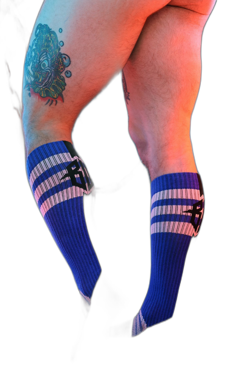 Breedwell Retro Remix Socks Blue