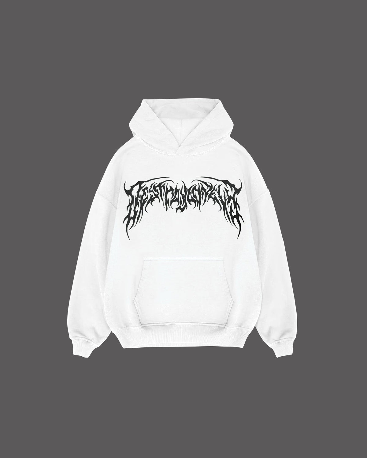 Tribal Flame Graphic Hoodie