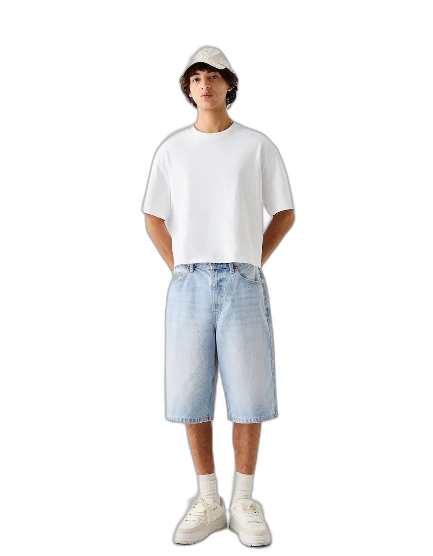 Baggy Fit Denim Jorts