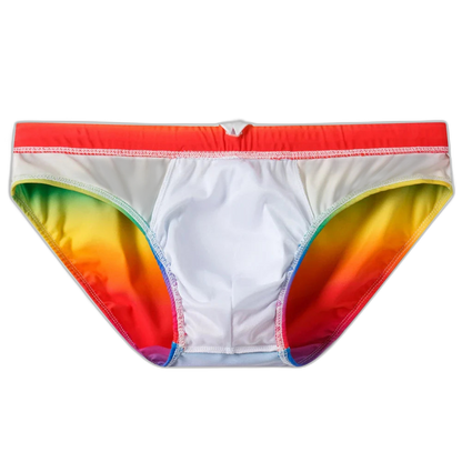 Jockmail Rainbow Push-Up Swim Trunks