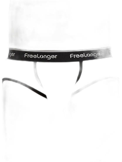 FreeLonger Men's Microfiber Covered Silky Touch Briefs