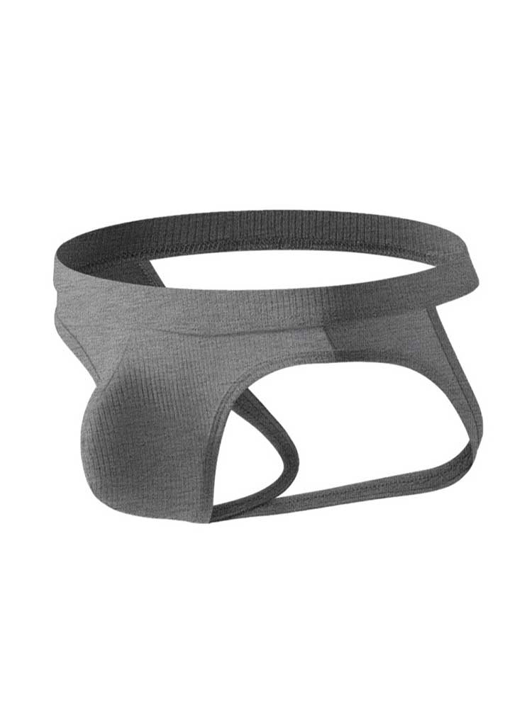 Men's Solid Color Breathable Low-Rise Jockstrap