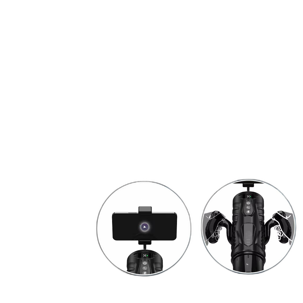 Thrusting & Rotating Games Controller Stroker