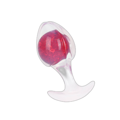 Crystal Silicone Wearable Butt Plug