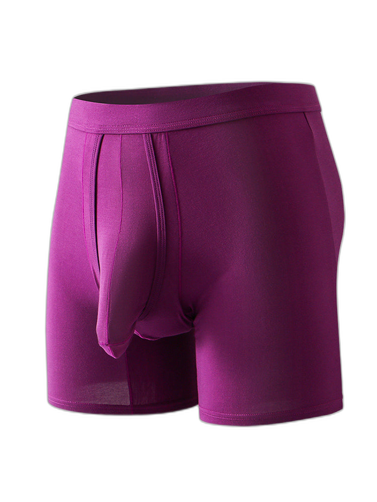 Sexy Separated Ball Pouch Boxer Briefs For Men