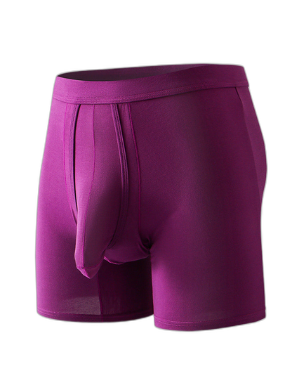 Sexy Separated Ball Pouch Boxer Briefs For Men