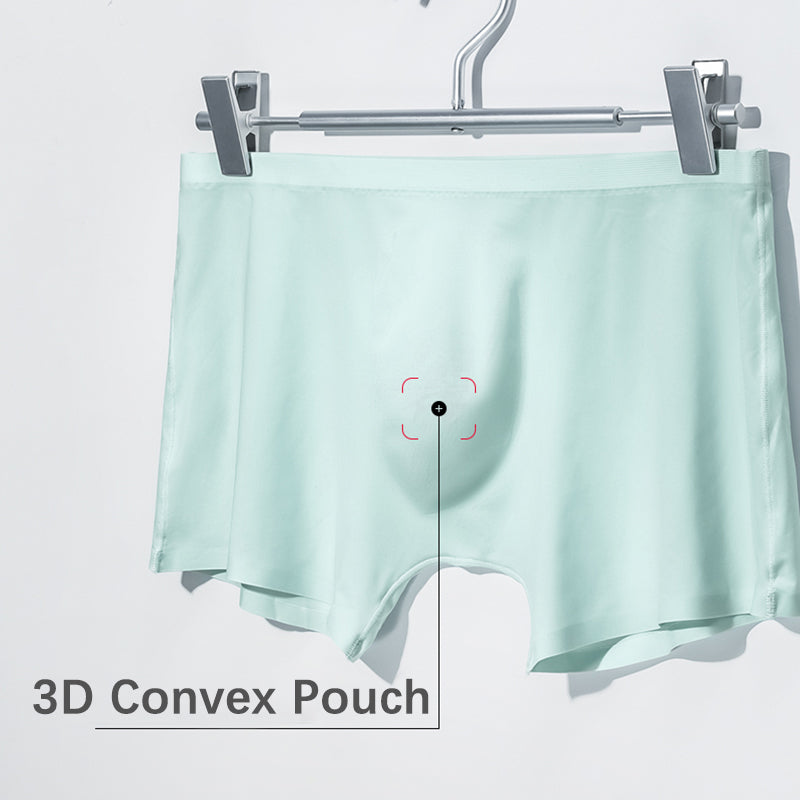 3 Pack Cool Trackless Thin Pouch Men's Trunks